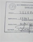 Número de matricula en el Registro Mercantil